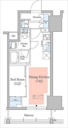 アーバネックス深川住吉IIIの物件間取画像